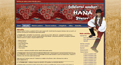 Desktop Screenshot of hanaprerov.cz